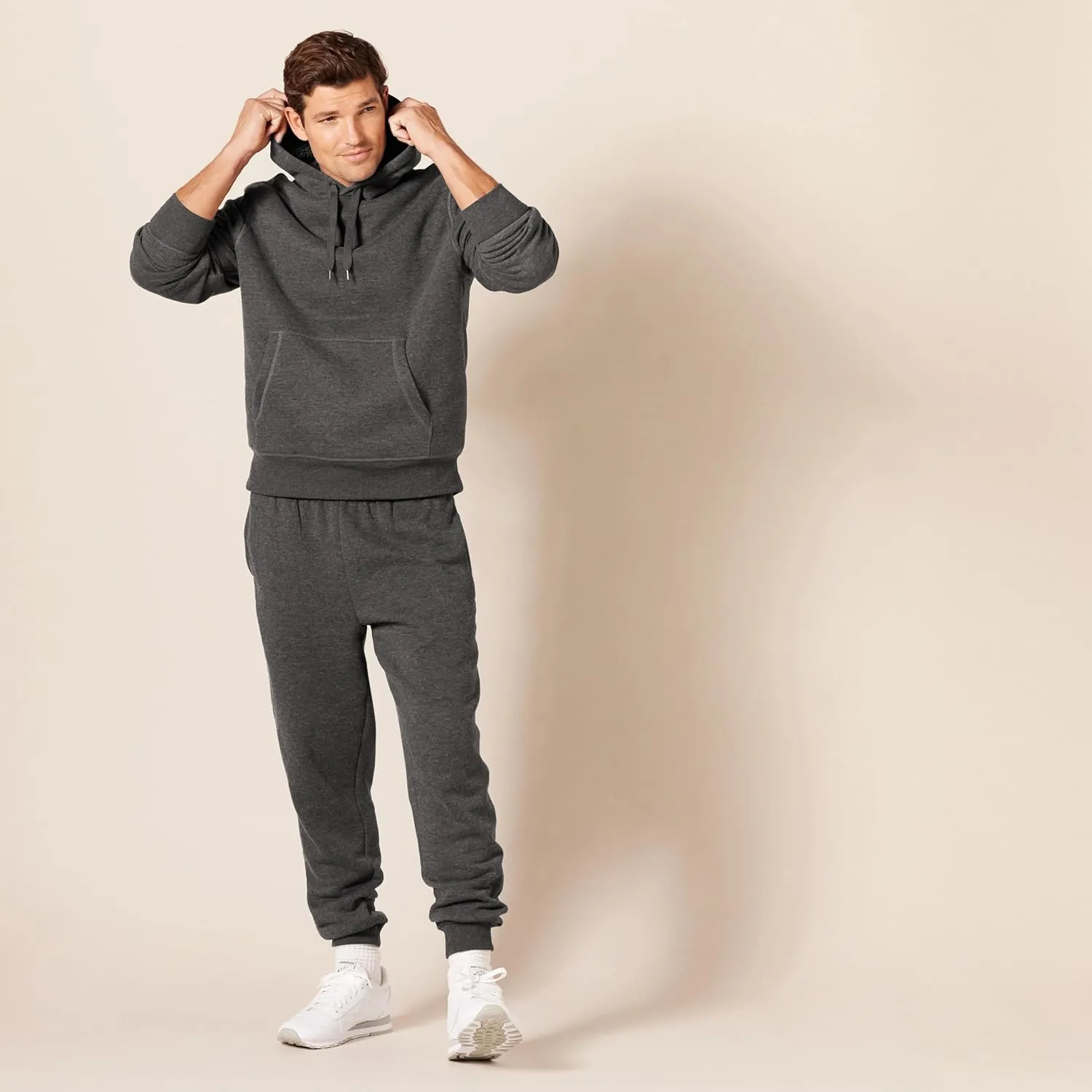 Amazon Essentials Men's Hoodies, Sherpa-Lined Pullover