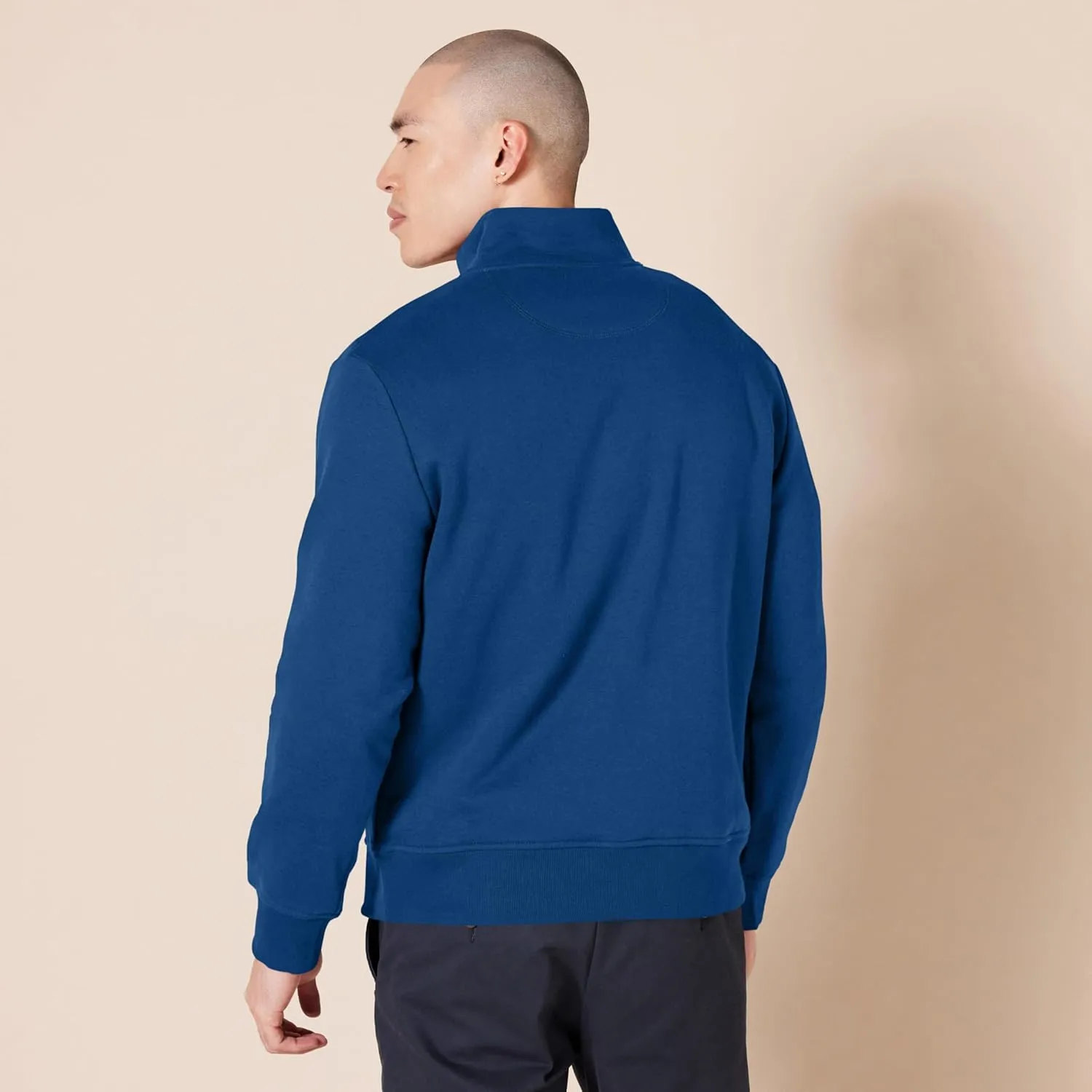 Amazon Essentials Men's Long-Sleeve Quarter-Zip Fleece Sweatshirt