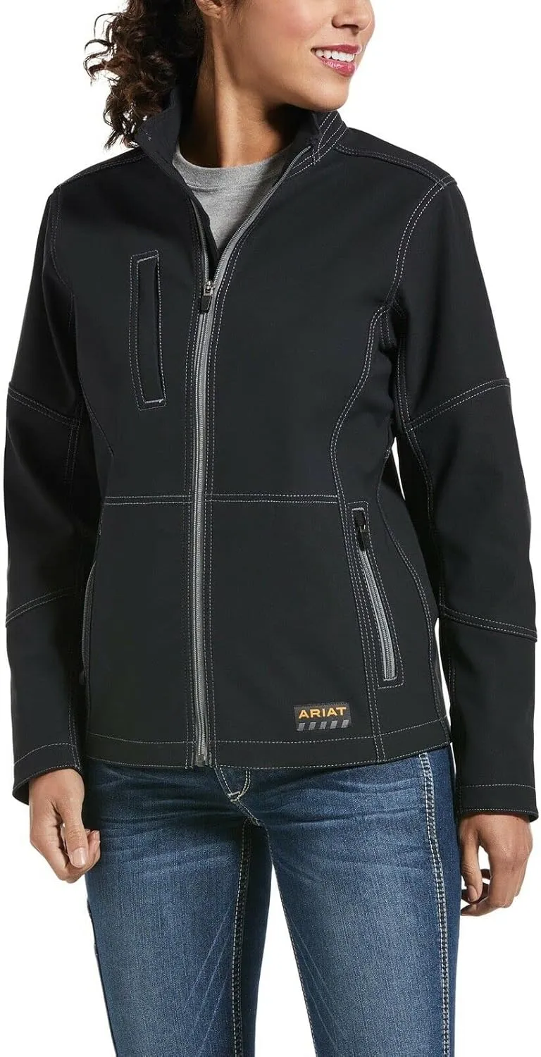 ARIAT Women's Rebar Stretch Canvas Softshell Jacket
