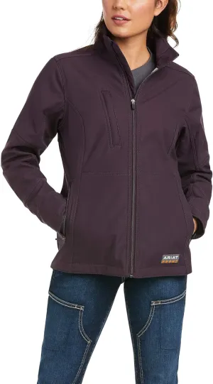 ARIAT Women's Rebar Stretch Canvas Softshell Jacket