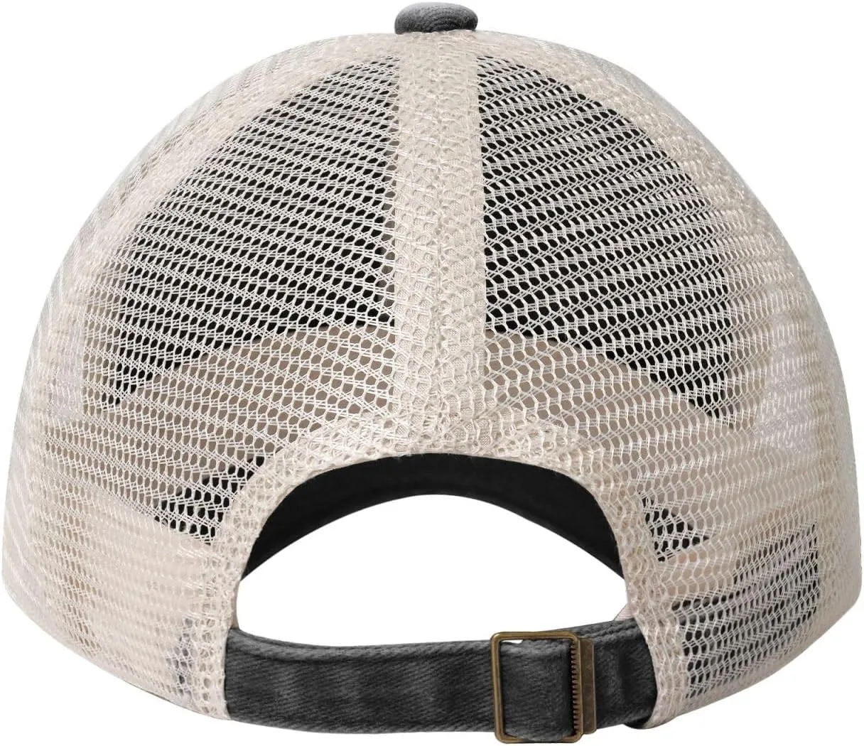 Army Ranger Tab Airborne and Wings Denim Trucker Hat Mesh Baseball Cap for Men Cowboy Dad Black