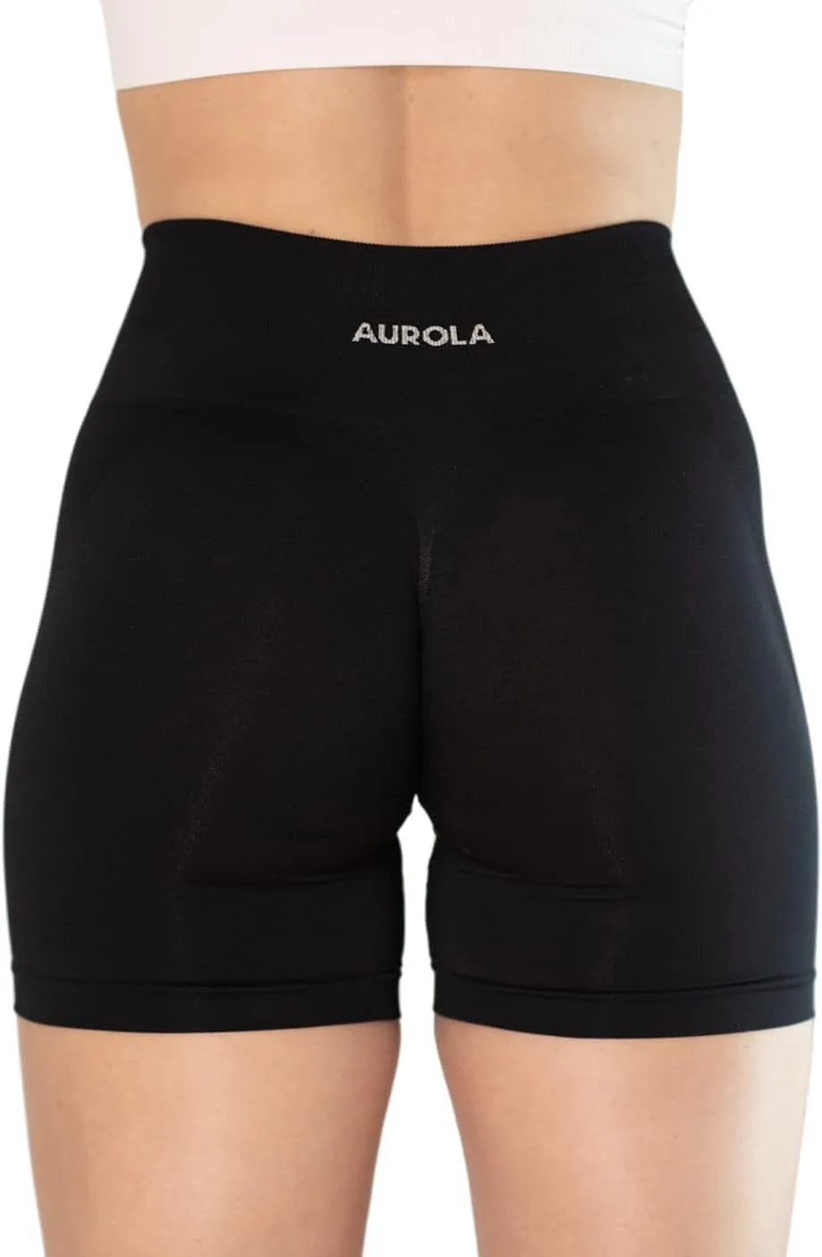 AUROLA Intensify V2.0 Women's Workout Shorts Athletic Running Shorts, Seamless High Waist Sport Gym Yoga Shorts