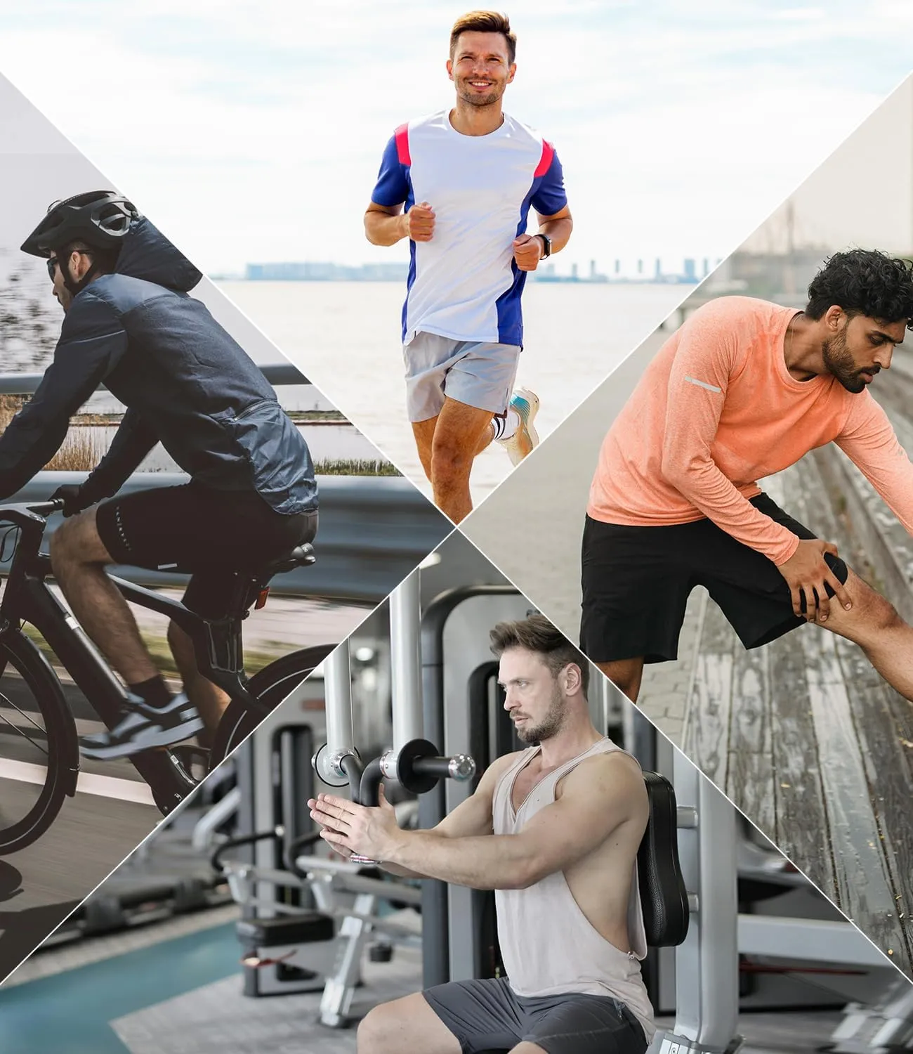 BAMBOO COOL Men's Athletic Shorts Dry Loose-Fit Running Workout Gym Shorts Breathable Lightweight Activewear with Pockets