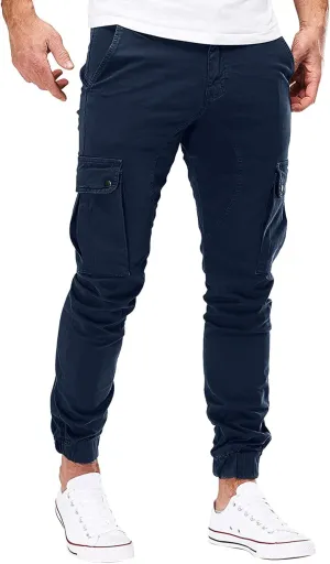 Big and Tall Sweatpants for Men & Winter Pants for Men Drawstring Cargo Flat Front Straight Fit Pants Outdoor Sports