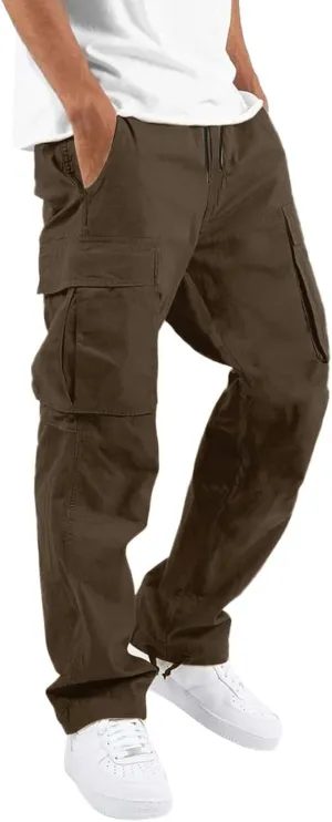 Big and Tall Sweatpants for Men Waist Jogger Sports Pants Solid Color Sports Trousers Sweatpants for Men Fleece Men's