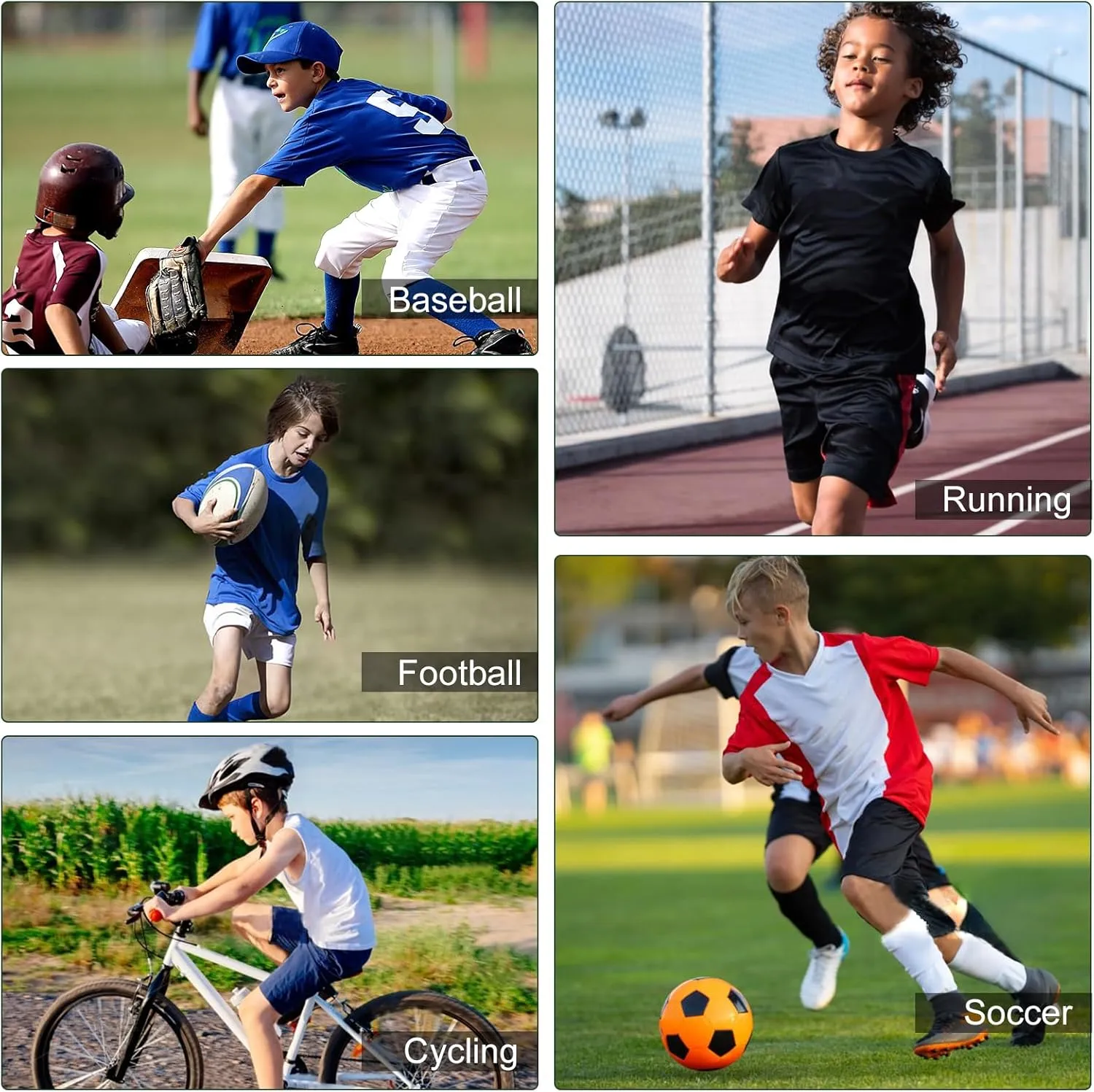 Boys Compression Shorts - Athletic Underwear for Basketball Spandex Shorts Sport Workout Base Layer Side Pocket