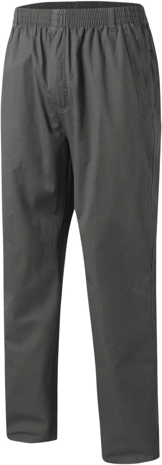 Cargo Pants for Men Big and Tall, Pants Men's Cargo Trousers Work Ripstop Cargo Pants Lightweight Cotton Jogger Work