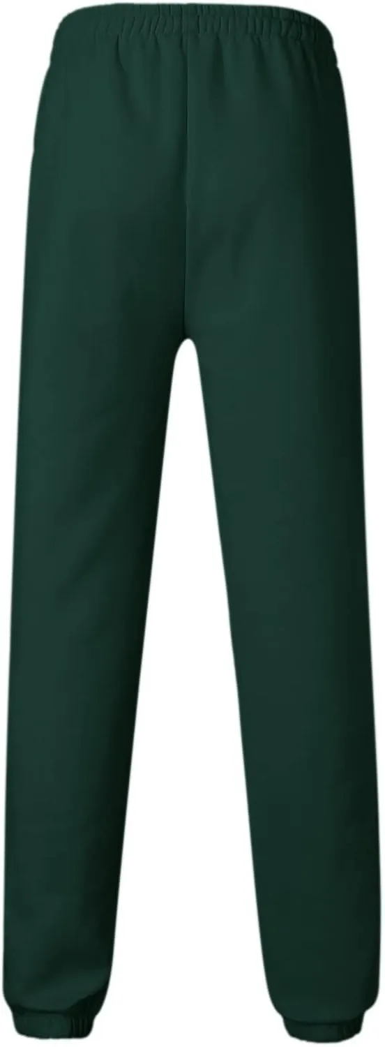 Cargo Sweatpants for Men Men Men's Active Basic Jogger Fleece Joggers Pants Men Outdoor Pocket Drawstring Solid Color