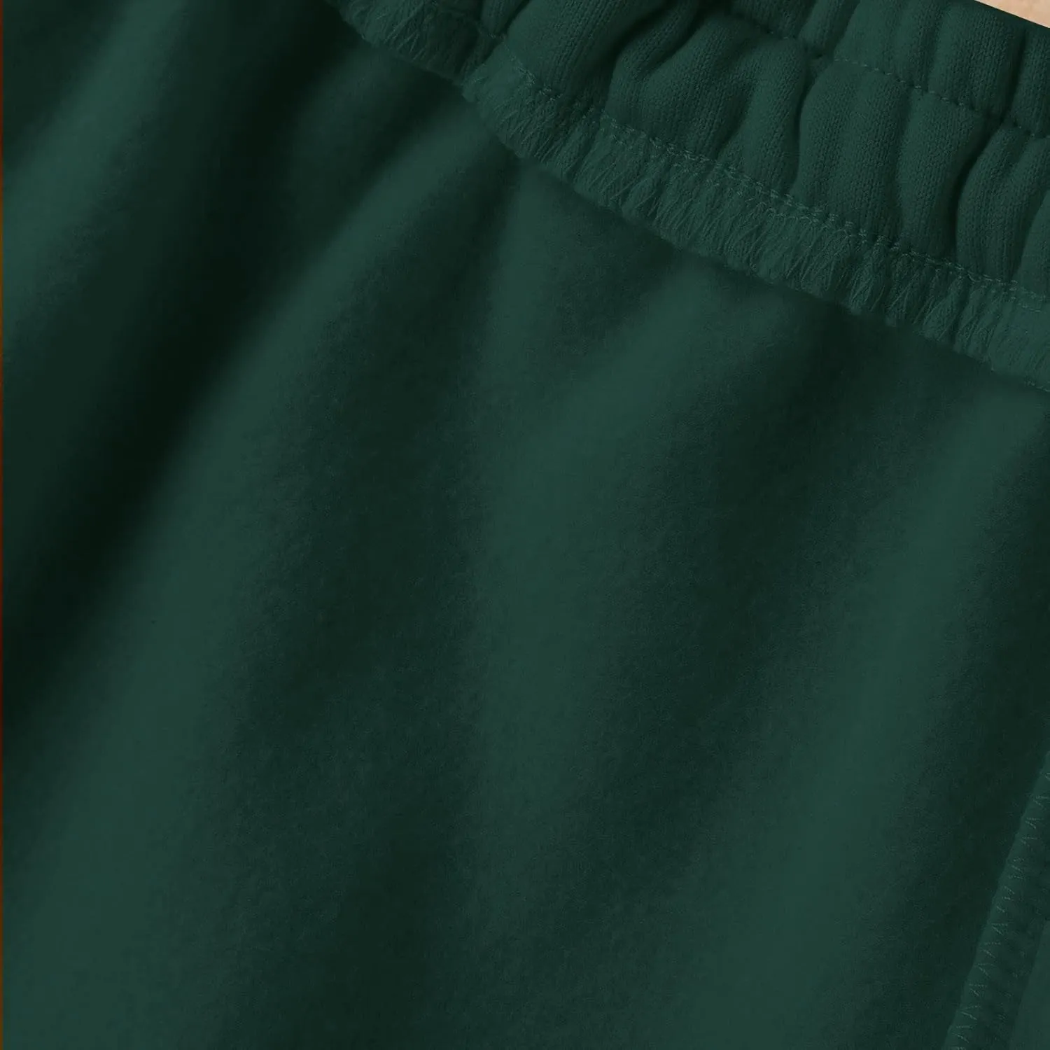 Cargo Sweatpants for Men Men Men's Active Basic Jogger Fleece Joggers Pants Men Outdoor Pocket Drawstring Solid Color