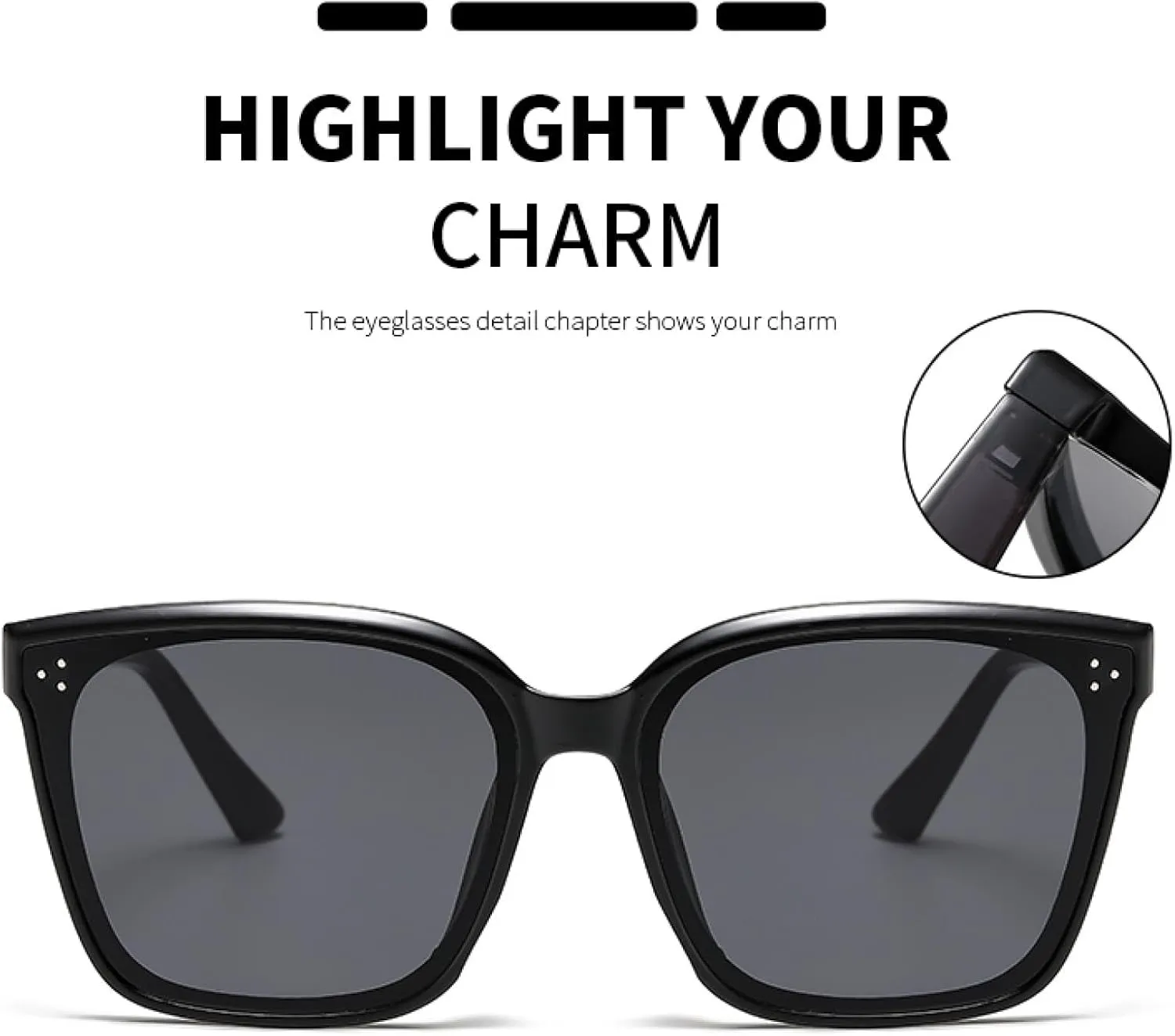 Classic Retro Oversize Sunglasses Woman Big Frame Gradient