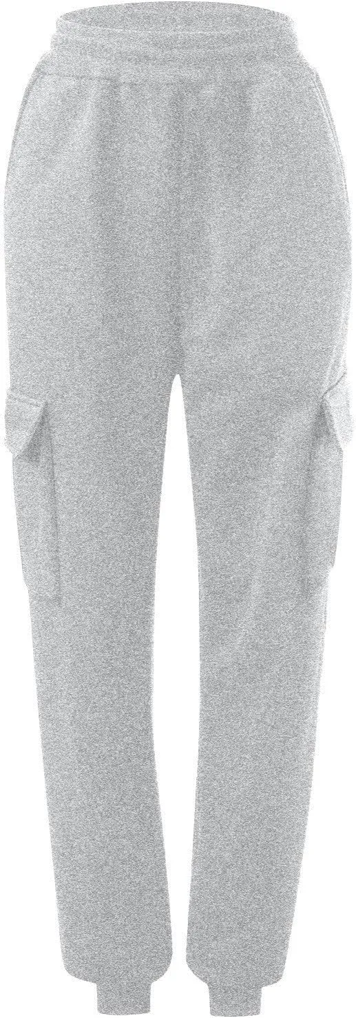 cooki Fleece Lined Sweatpants for Women Drawstring High Waist Winter Warm Sweatpants Women's Thermal Jogger with Pockets