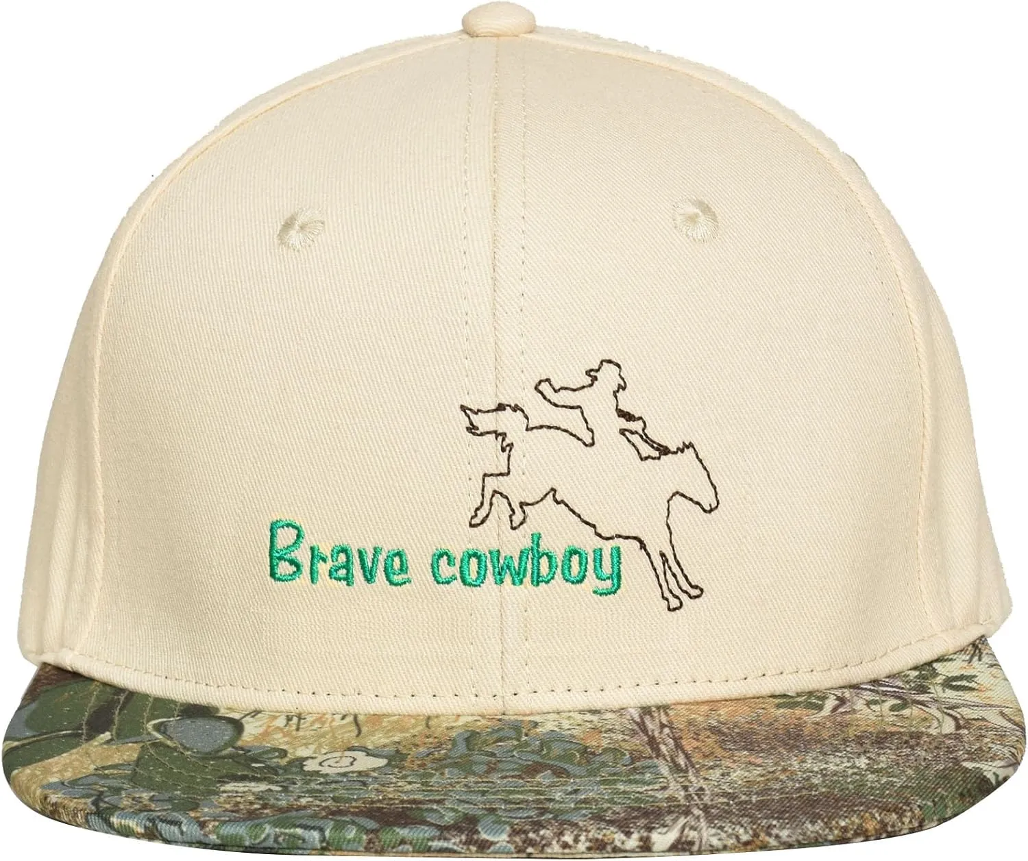 EDTREK Elite Youth Country Hat for Big Kids - Boys Snapback Hat with Flat Brim
