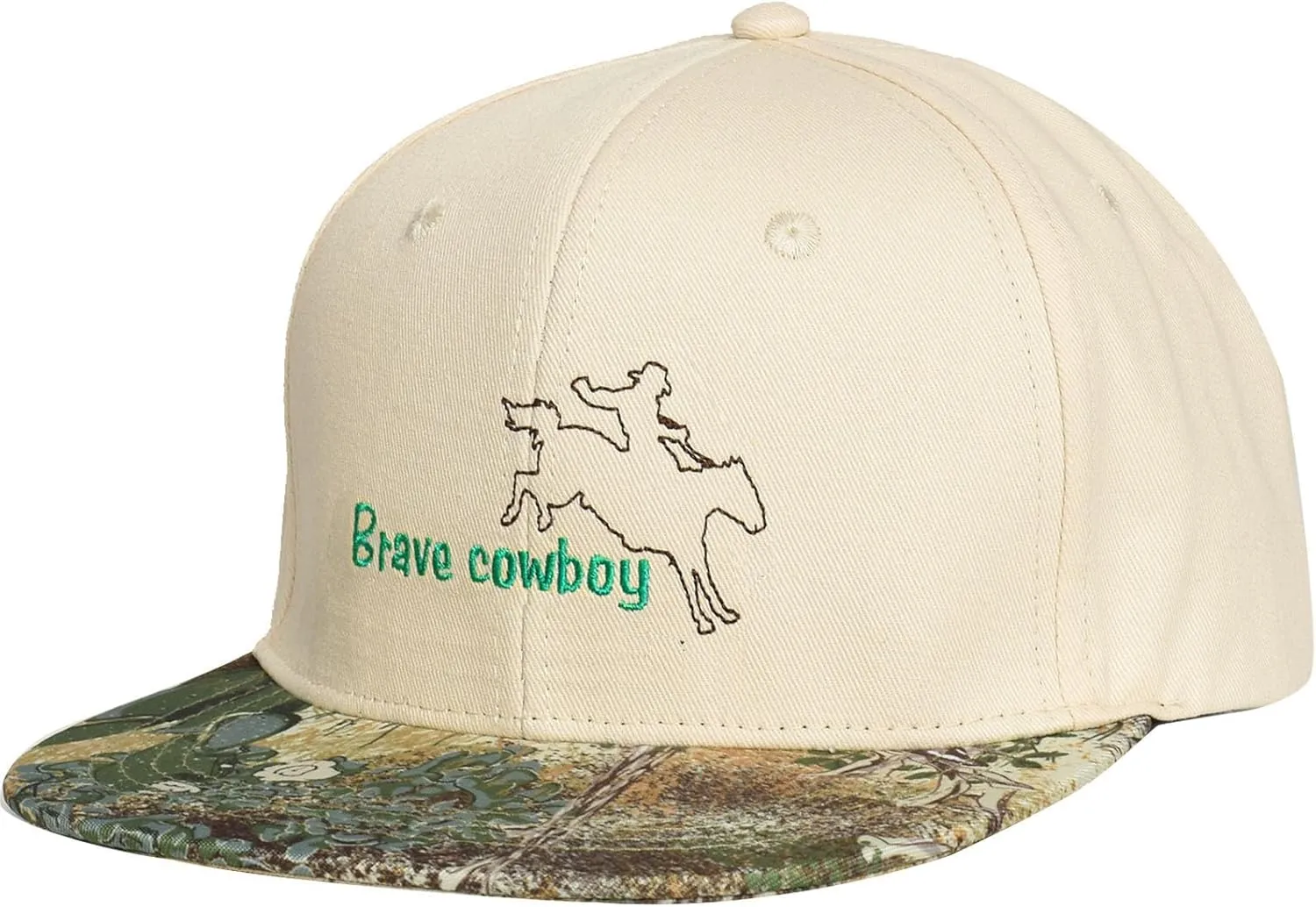 EDTREK Elite Youth Country Hat for Big Kids - Boys Snapback Hat with Flat Brim