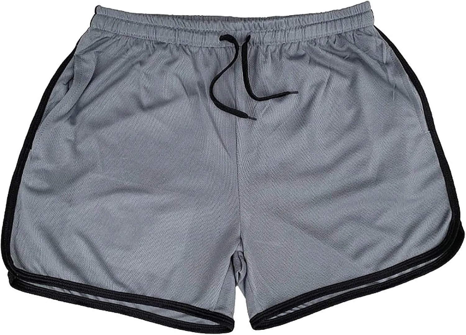 Exercise Shorts for Men Breathable Activewear with Drawstring Funny Slim Fit Running Short Shorts Casual Short