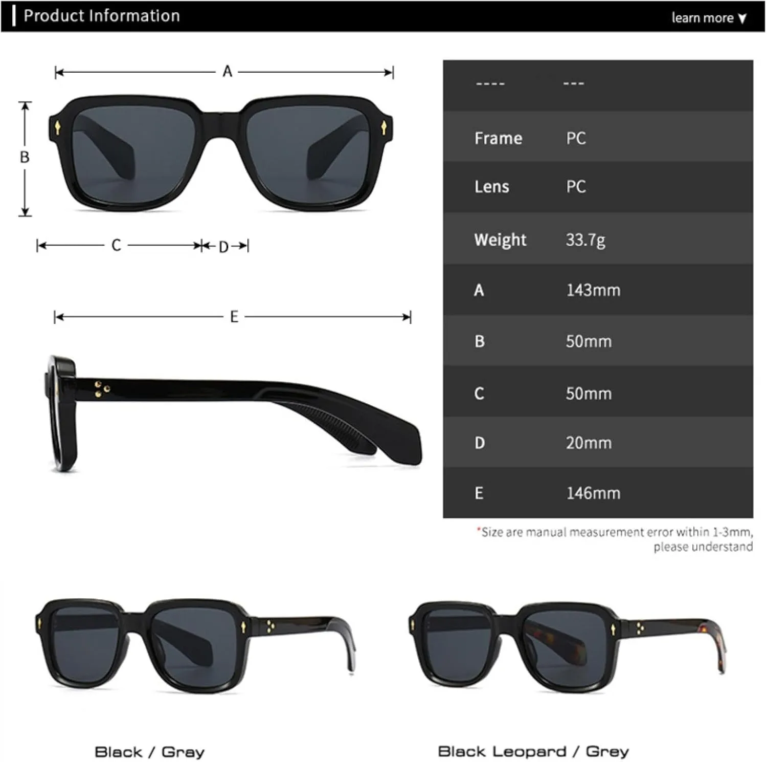 Fashion Sunglasses for Women Gradient Shades Uv400 Retro Rivets Men
