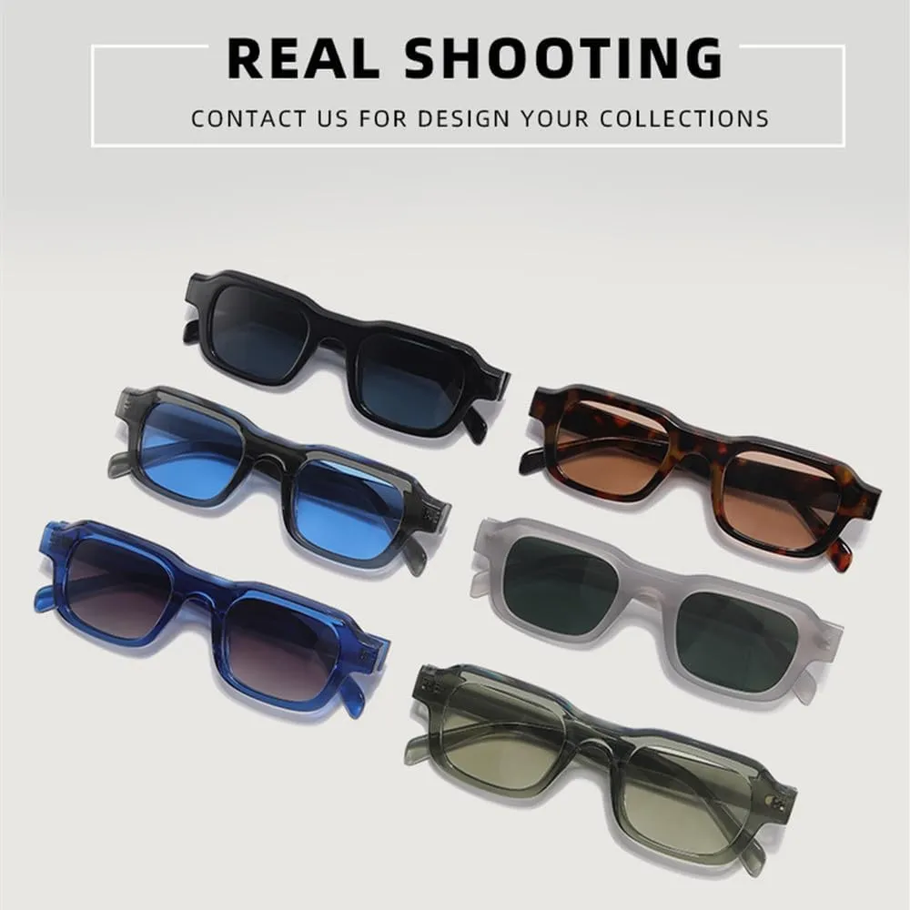 Fashion Sunglasses Women Luxury Transparent Retro Men Trending Sun Glasses Shades UV400