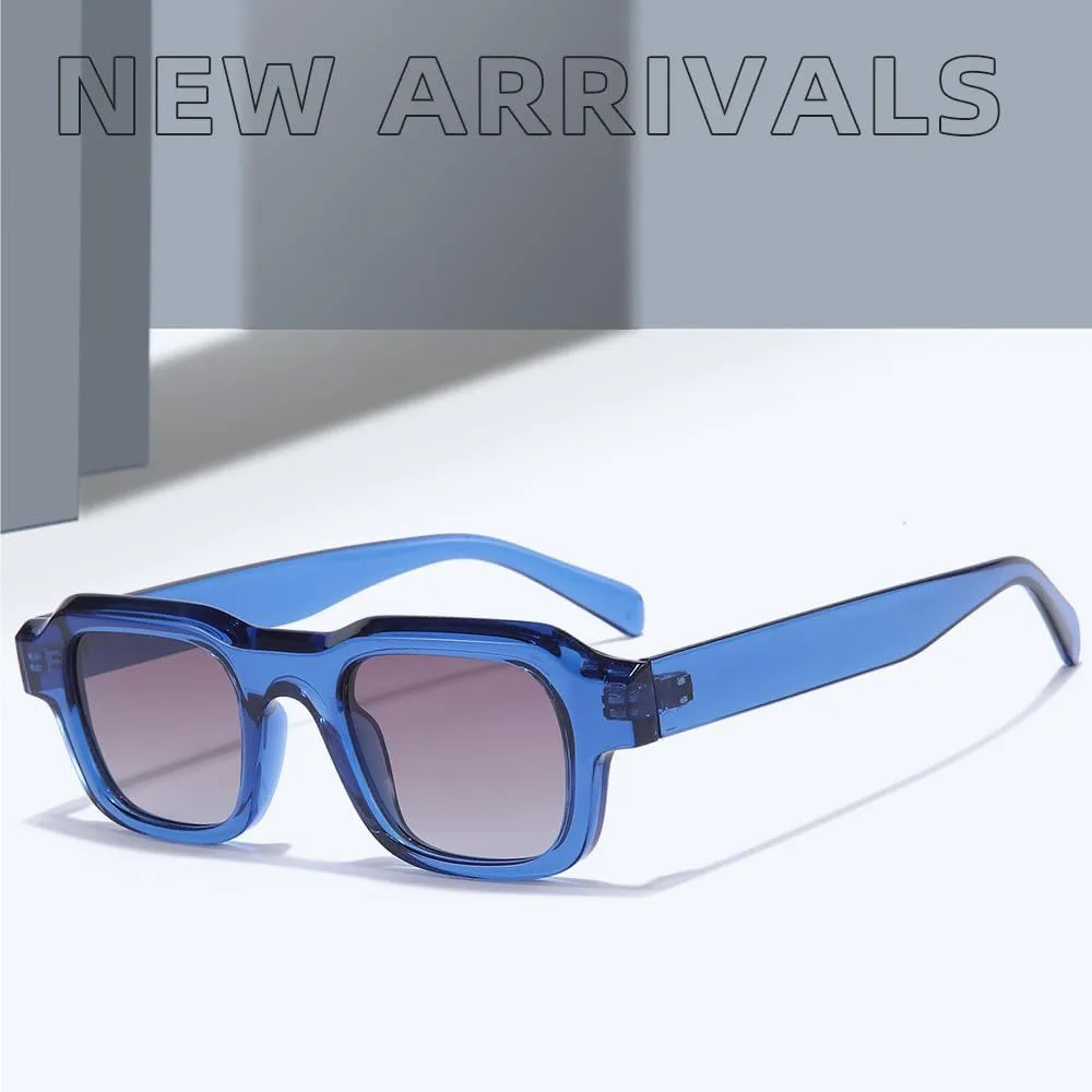 Fashion Sunglasses Women Luxury Transparent Retro Men Trending Sun Glasses Shades UV400