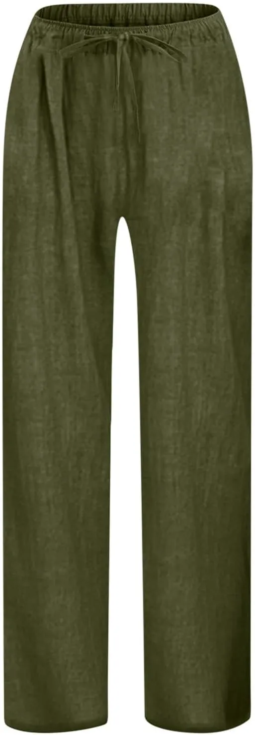 Girls Wide Leg Sweatpants Baggy Straight Loose Sweat Pants High Waist Causal Kids Athletic Pants with Pockets 4 14Y