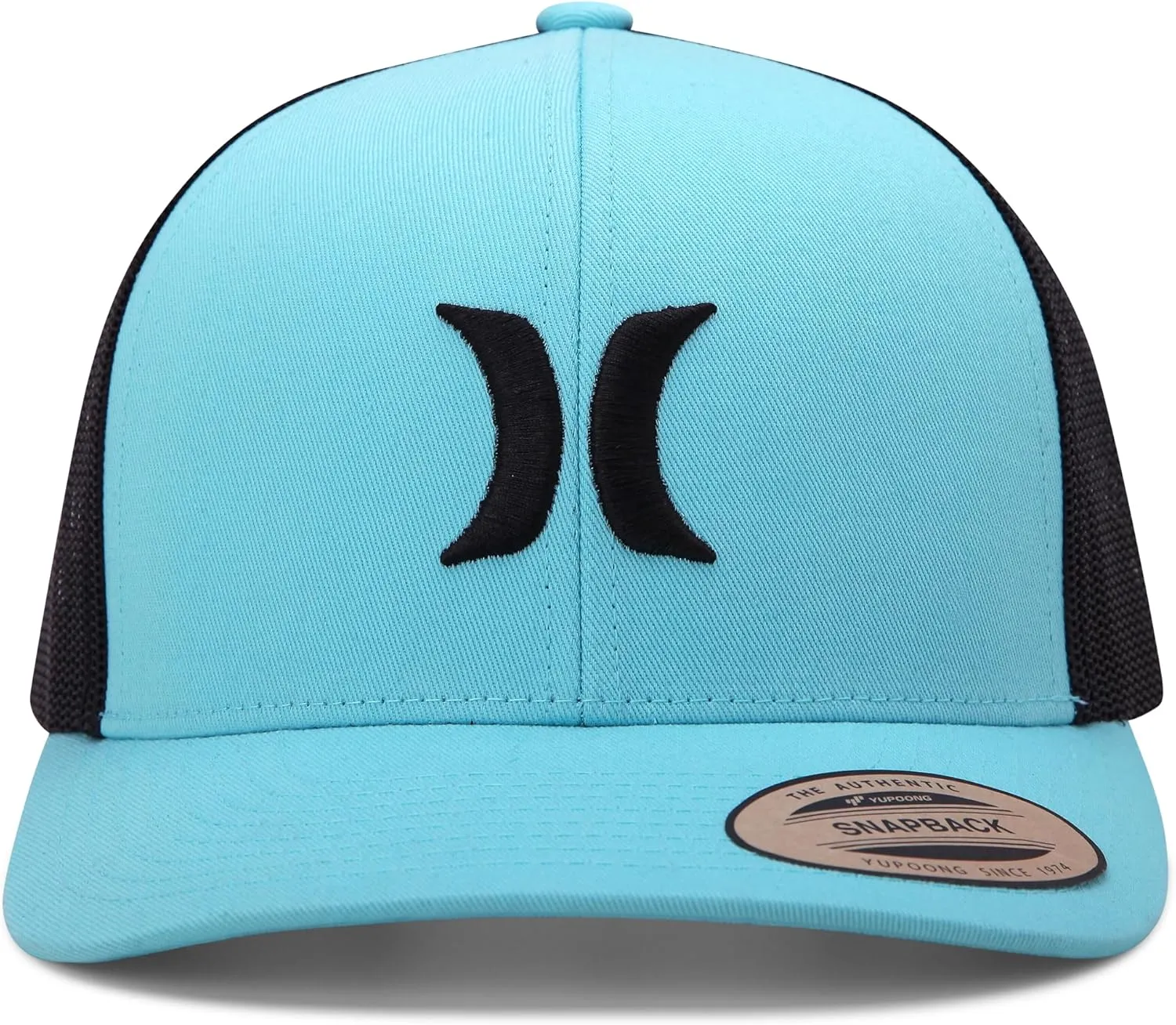 Hurley Men's Caps - Del Mar Mesh Panel Baseball Cap Trucker Hat - Snap Back Hats for Men