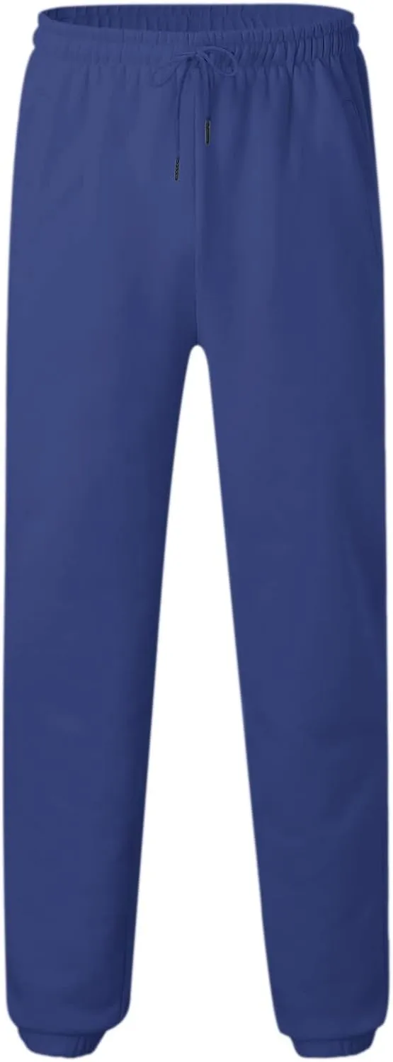 Joggers for Men Big and Tall Heavyweight Fleece Joggers Sweatpants Slim Fit Mens Athletic Jogger Pants with Pockets