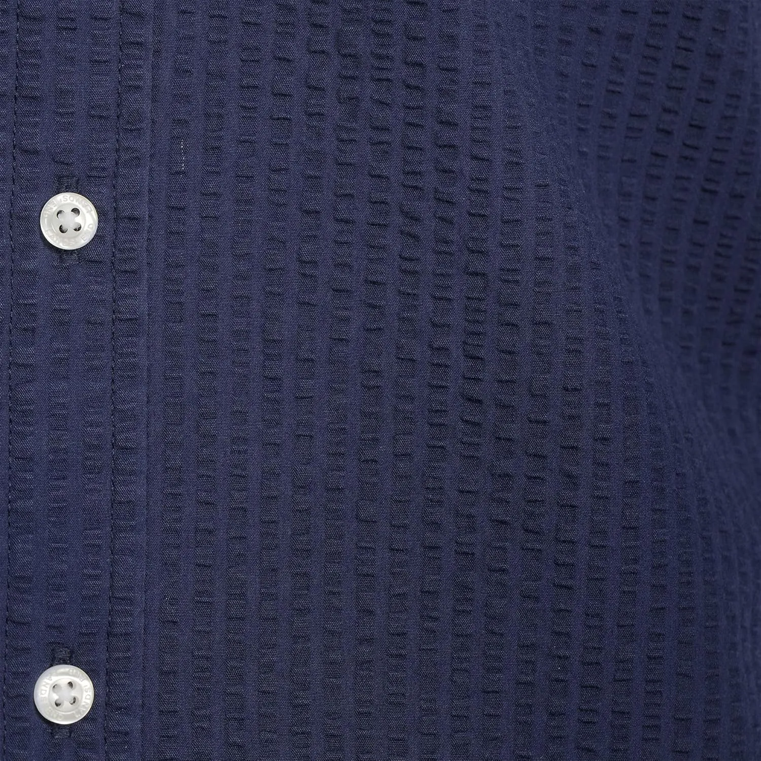 Lands' End Men's Short Sleeve Seersucker Shirt