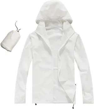Lightweight Track Jacket Men Women Quick Dry Anti-UV Summer Cycling Activewear