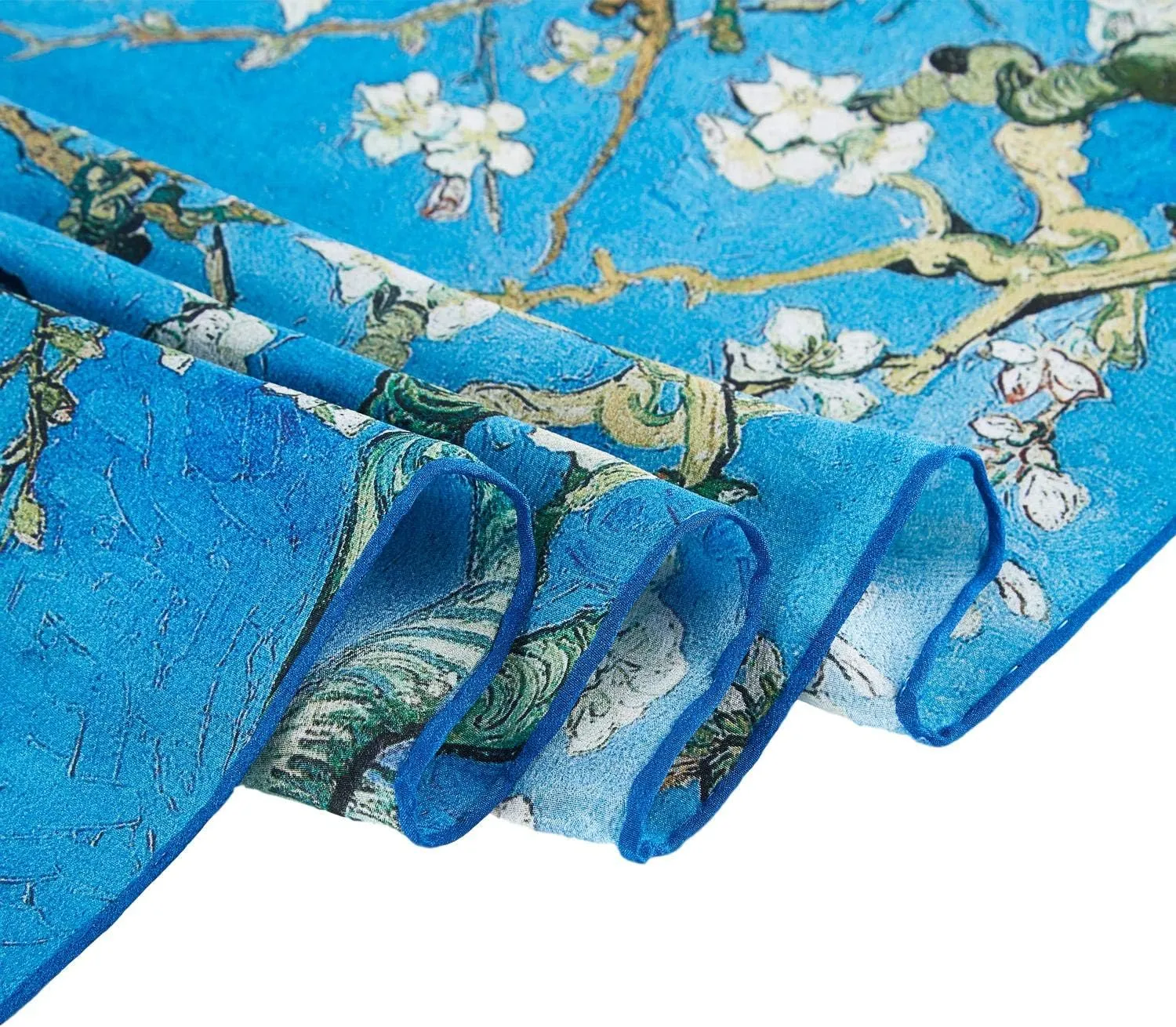 Long Crepe Silk Scarf Classic Art Print