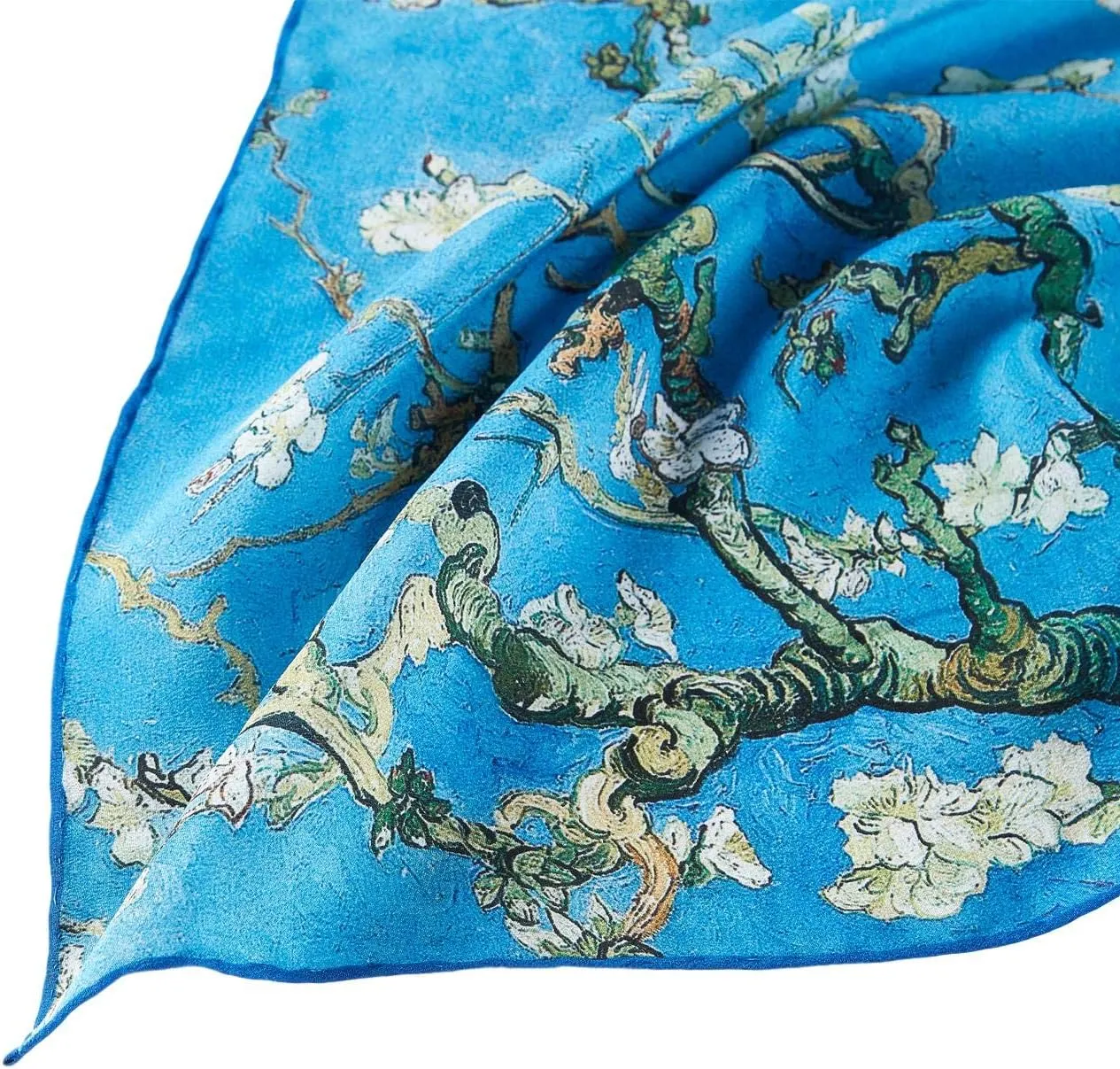 Long Crepe Silk Scarf Classic Art Print