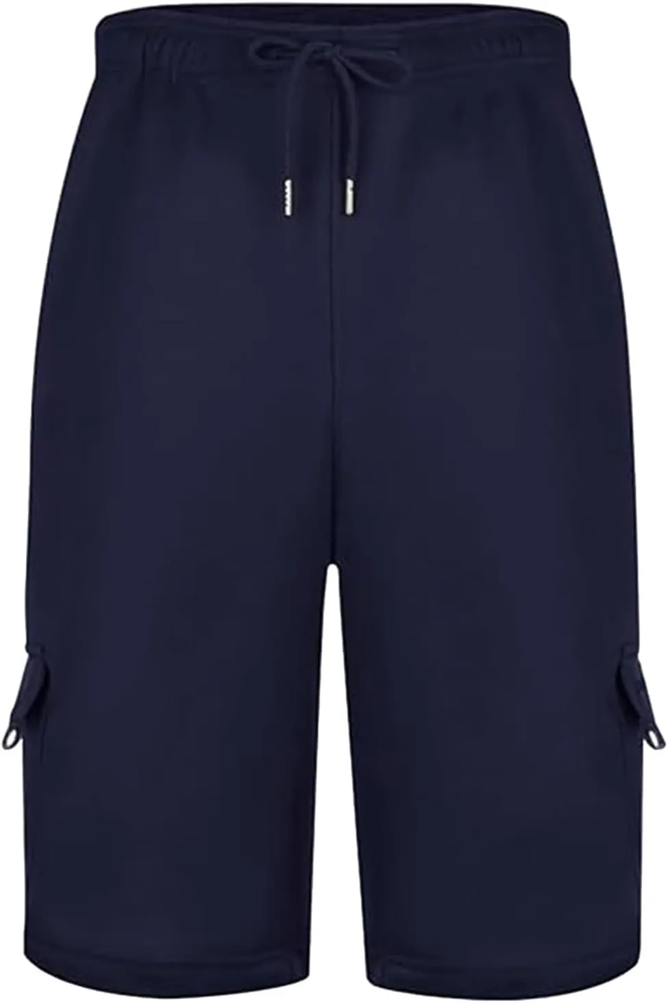 Men Cargo Shorts Casual Lightweight Summer Hiking Outdoor Shorts Elastic Waist Bermuda Short Pants with Multi Pockets