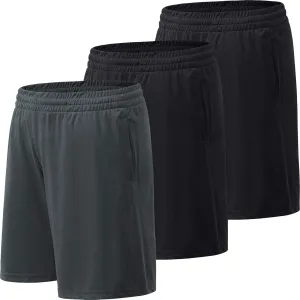 Mens Athletic Shorts with Pockets Quick Drying Activewear for Gym Workout