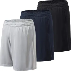 Mens Athletic Shorts with Pockets Quick Drying Activewear for Gym Workout