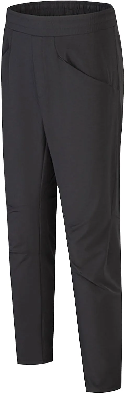 Mens Casual Comfy Hiking Joggers Elastic Loose High Waist Drawstring Trousers Breathable Athletic Track Pants
