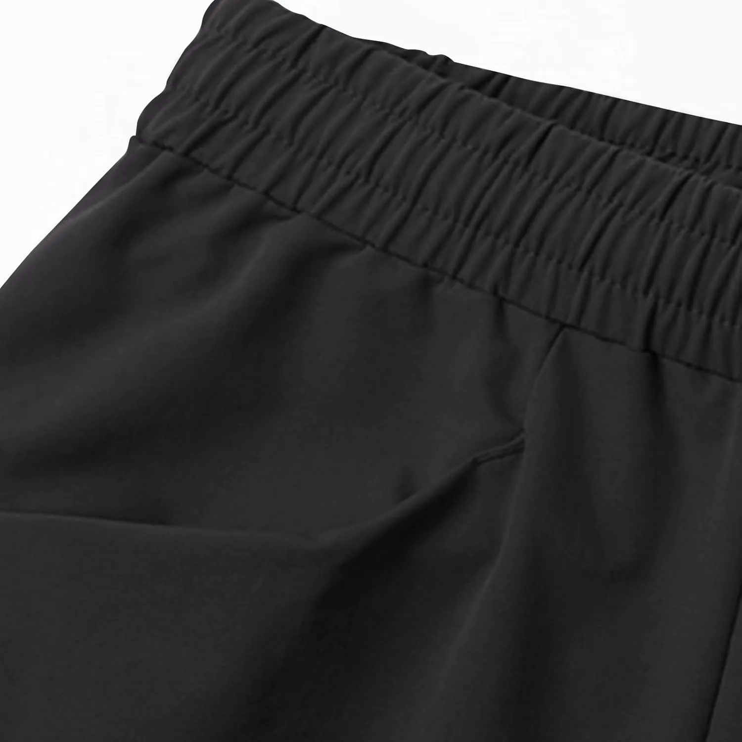 Mens Casual Comfy Hiking Joggers Elastic Loose High Waist Drawstring Trousers Breathable Athletic Track Pants
