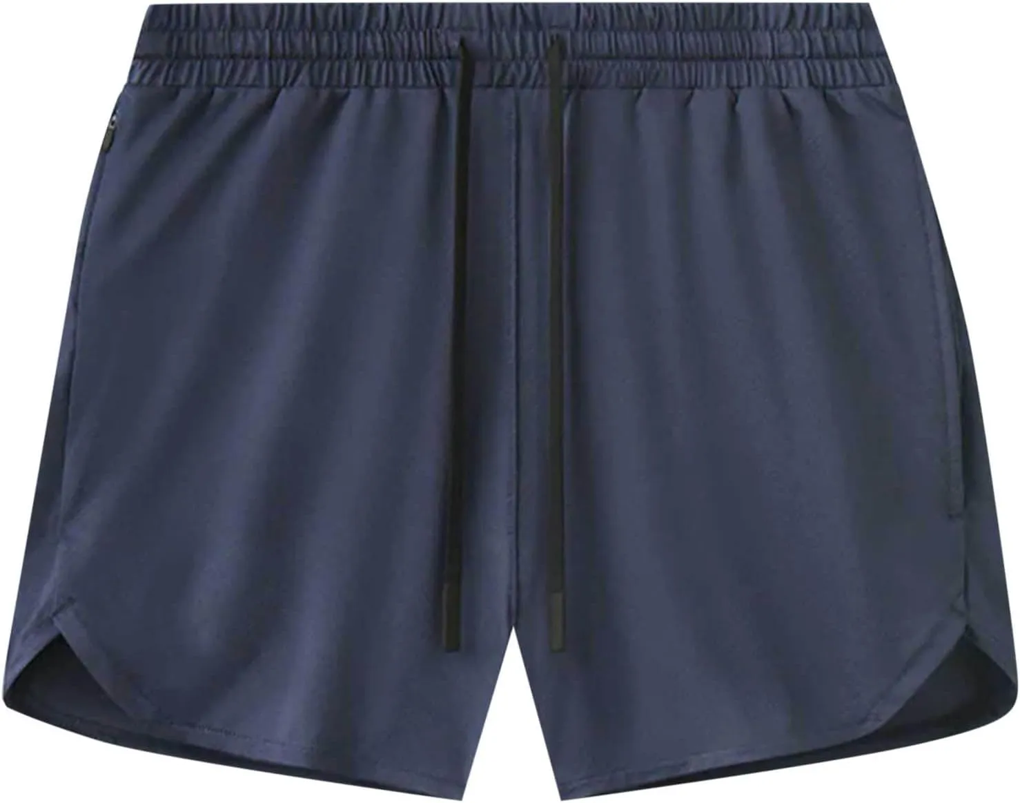 Mens Gym Running Shorts 5 inch Inseam Workout Shorts Quick-Dry Active Shorts Drawstring Waist Shorts with Towel Loop
