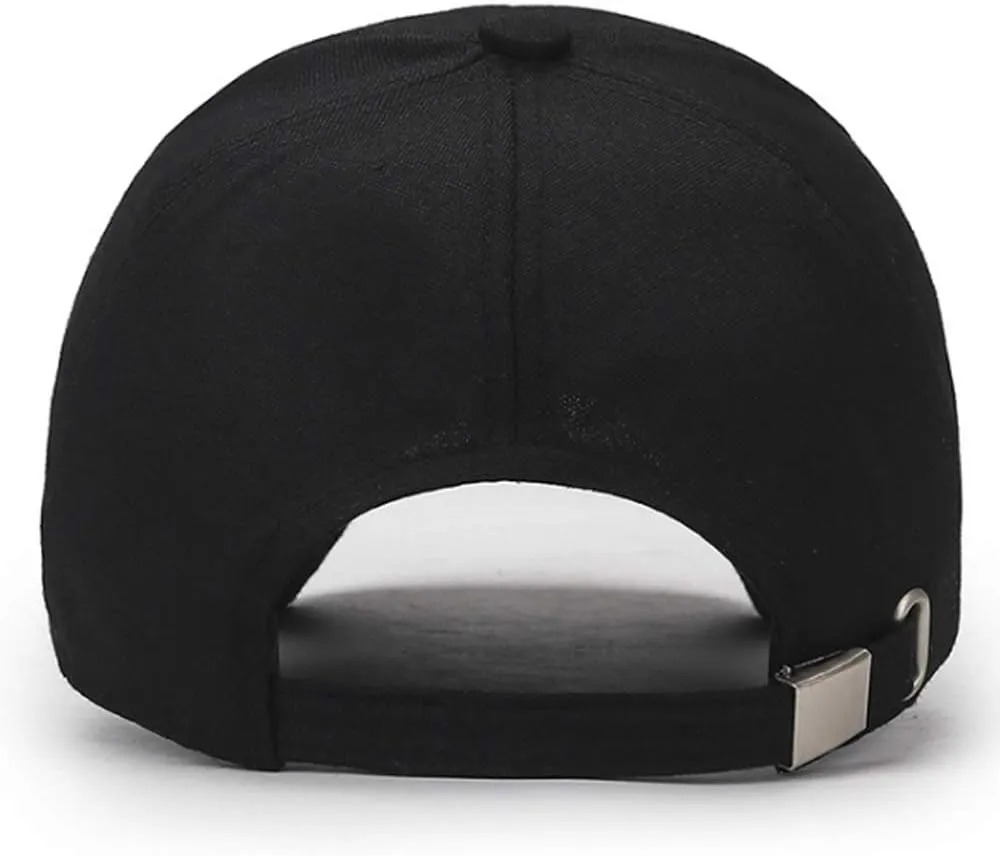 Men's Long Brim Baseball Cap Outdoor Sports Casual Sun Hats Adjustable