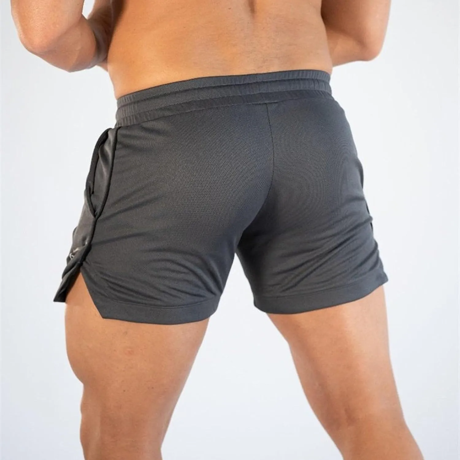 Men's Running Gym Shorts Breathable Quick Dry Athletic Sport Workout Shorts