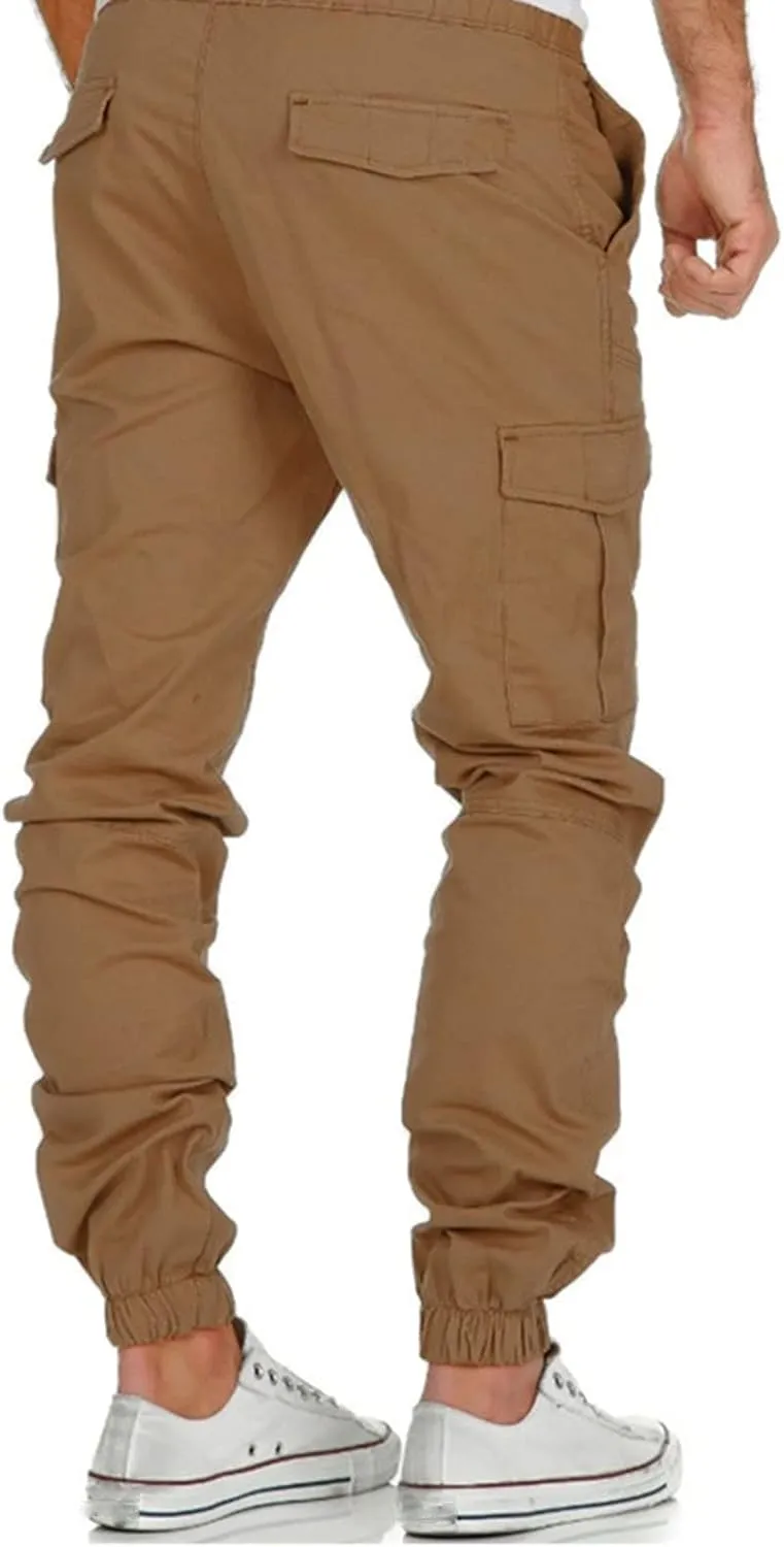 Mens Sweatpants with Pockets Tactical Pants Rip-Stop Hiking Pants Sweatpants Men Men's Sweatpants Overalls Drawstring
