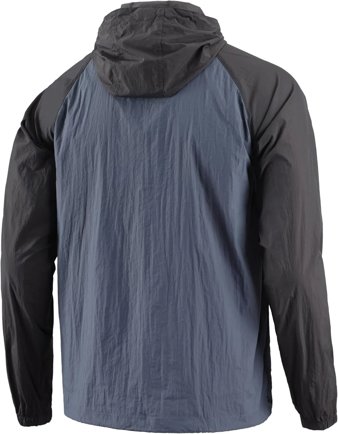 Men's Windbreaker Hoodie Zip Up Lightweight Nylon Rain Jackets for Outdoor Sports