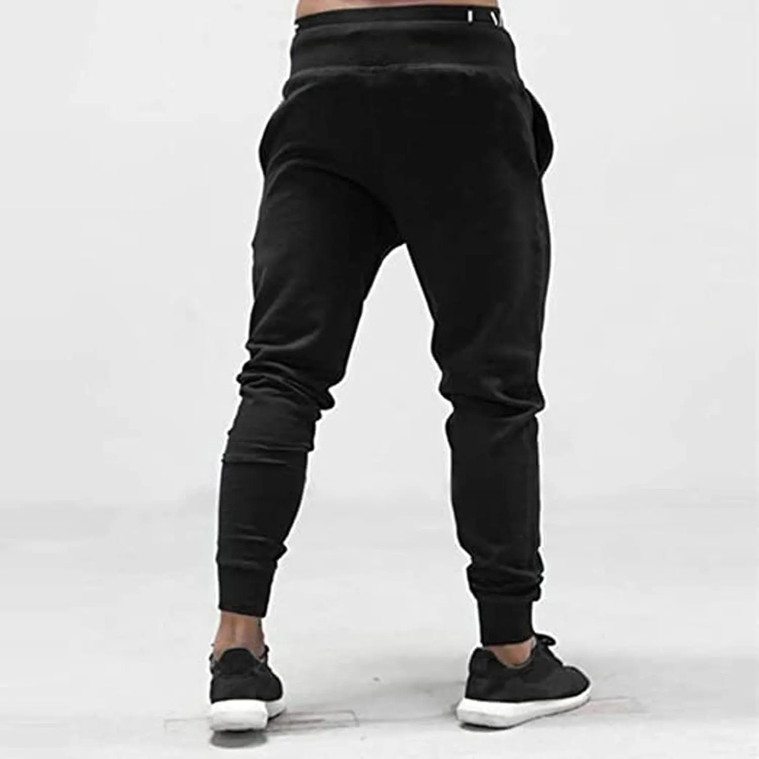 Mens Workout Cargo Sweatpants Active Soft Fleece Jogger Sport Lounge Pants Mens Casual Cargo Pants Sports Sweatpants