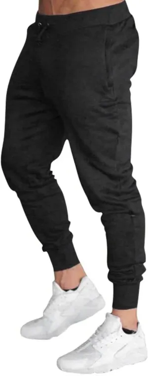 Mens Workout Cargo Sweatpants Active Soft Fleece Jogger Sport Lounge Pants Mens Casual Cargo Pants Sports Sweatpants