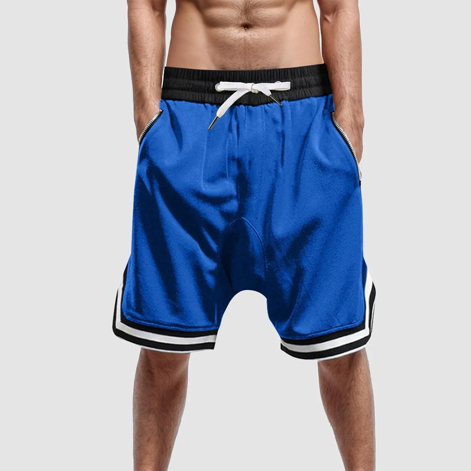 Men's Workout Shorts with Pockets Lightweight Quick Dry Athletic Gym Running Shorts for Men