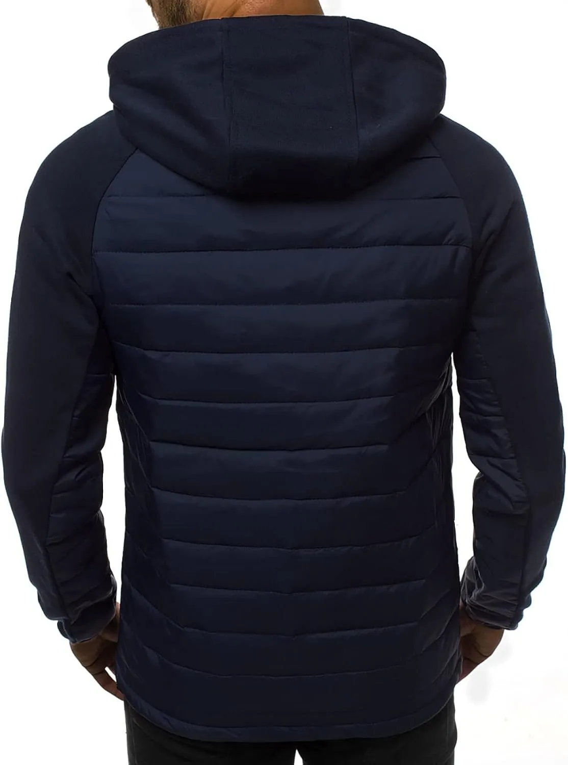 Men's Zip Up Hoodie Men Casual Camouflage Sports Sweatshirt Long Sleeve Zipper Hooded Jacket Coat