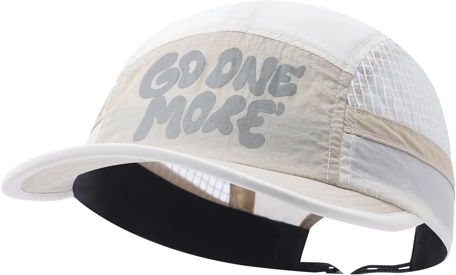 Mesh 5 Panel Baseball Cap Summer Short Brim Hats for Men Women Breathable Lightweight Dad Hat Umpire Cadet Cap