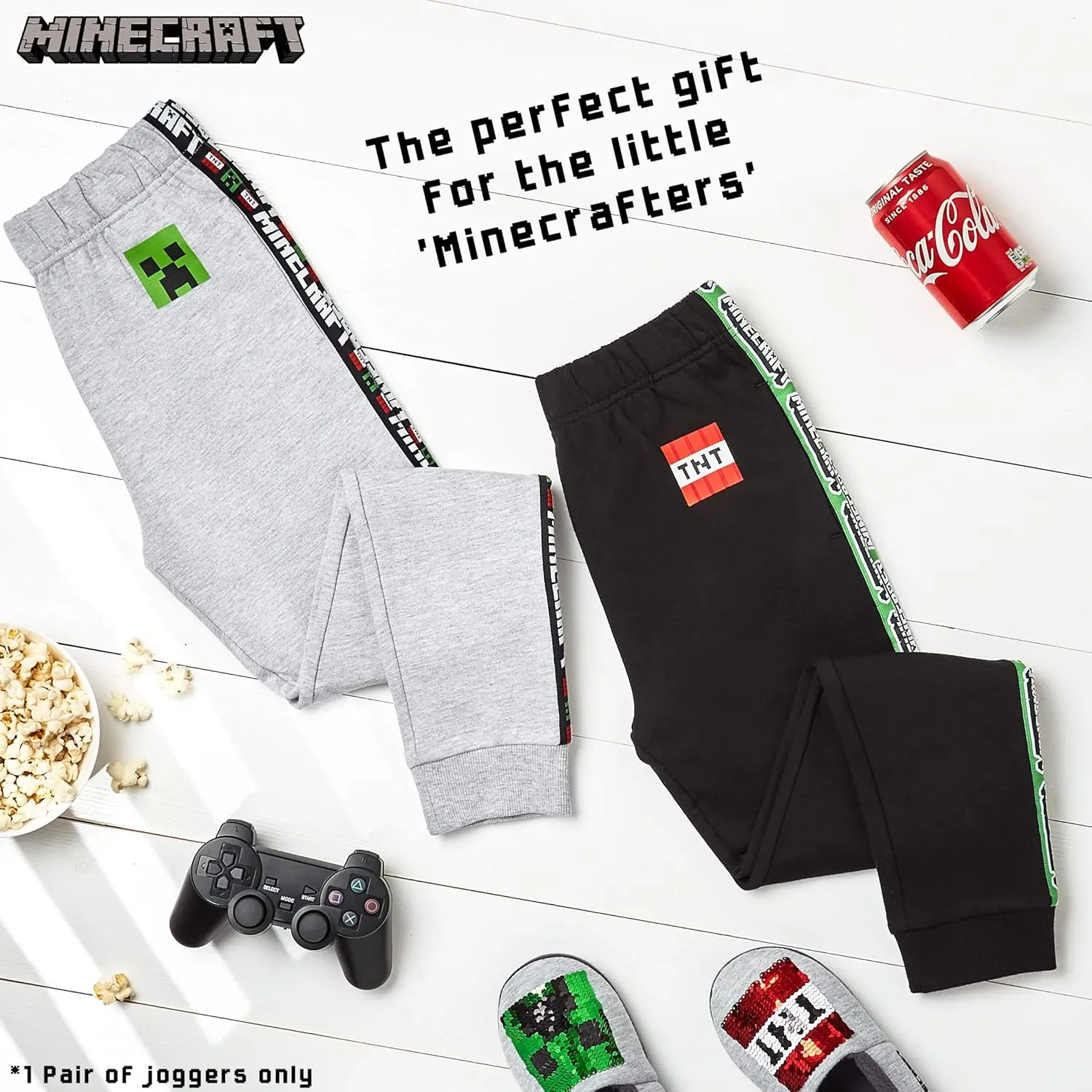 Minecraft Hoodie or Sweatpants for Boys Teens Gaming Mix & Match Activewear