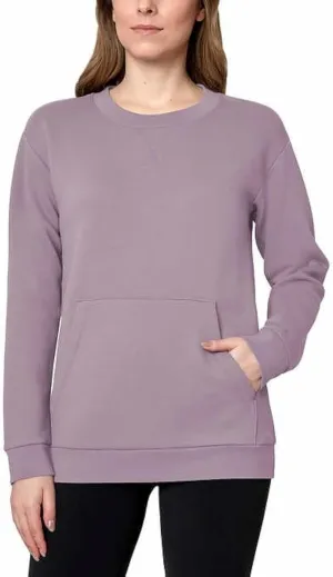 Mondetta Ladies' Knit Fleece Crewneck Sweatshirt