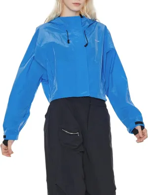 Orolay Women's Cropped Athletic Jacket Workout Running Yoga Gym Activewear Zip-Up Sun Protection Hoodie Summer Jackets