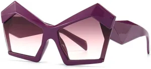 Oversize Cat Eye Sunglasses Women Vintage Big Shades Men Sun Glasses UV400 Eyewear