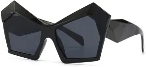 Oversize Cat Eye Sunglasses Women Vintage Big Shades Men Sun Glasses UV400 Eyewear