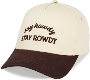 Oversize XXL Trucker Hat - 2 Tone Vintage Canvas Snapback Hat for Men & Women - Adjustable 23"-25.5" Baseball Cap