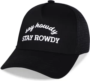 Oversize XXL Trucker Hat - 2 Tone Vintage Canvas Snapback Hat for Men & Women - Adjustable 23"-25.5" Baseball Cap